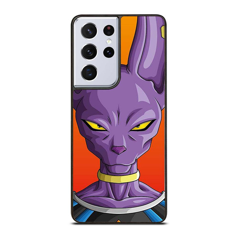 DRAGON BALL LORD BEERUS ANIME MANGA Samsung Galaxy S21 Ultra Case Cover