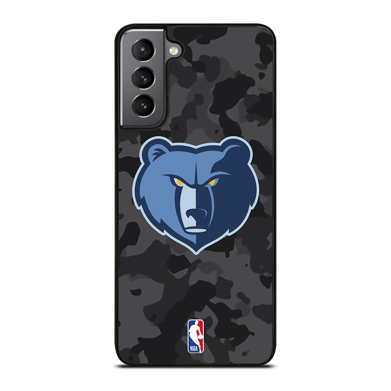 MEMPHIS GRIZZLIES BLACK CAMO Samsung Galaxy S21 Plus Case Cover