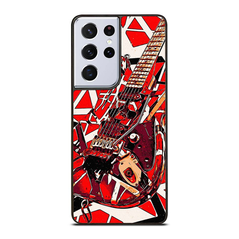 EDDIE VAN HALEN GUITAR ART Samsung Galaxy S21 Ultra Case Cover