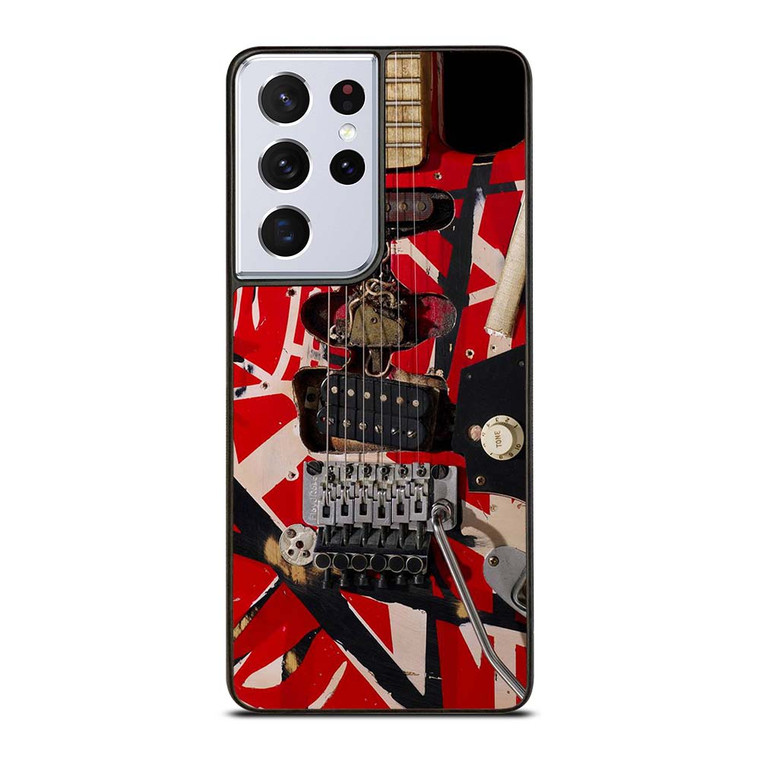 EDDIE VAN HALEN GUITAR EMBLEM Samsung Galaxy S21 Ultra Case Cover