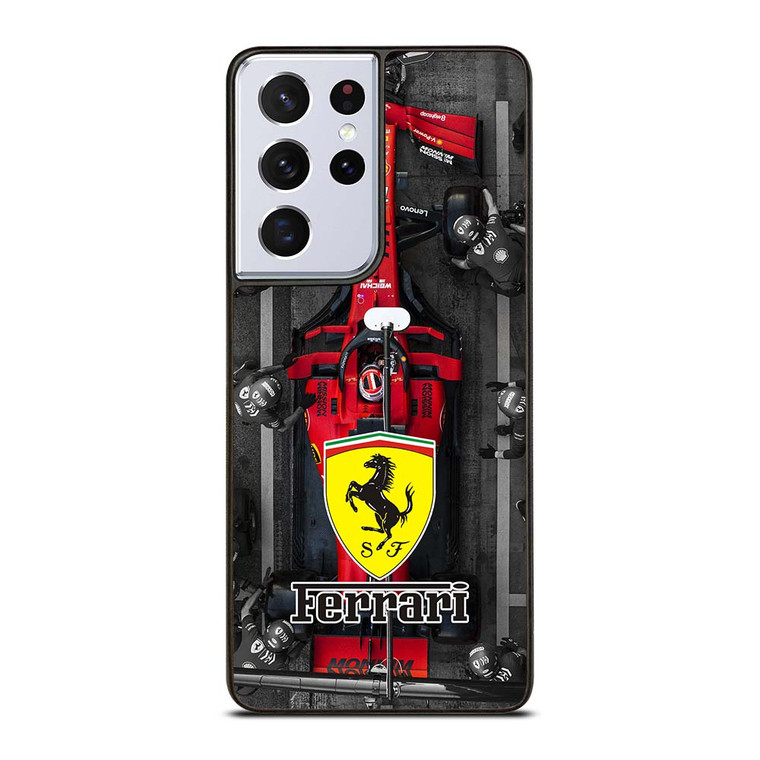 FERRARI CAR F1 Samsung Galaxy S21 Ultra Case Cover