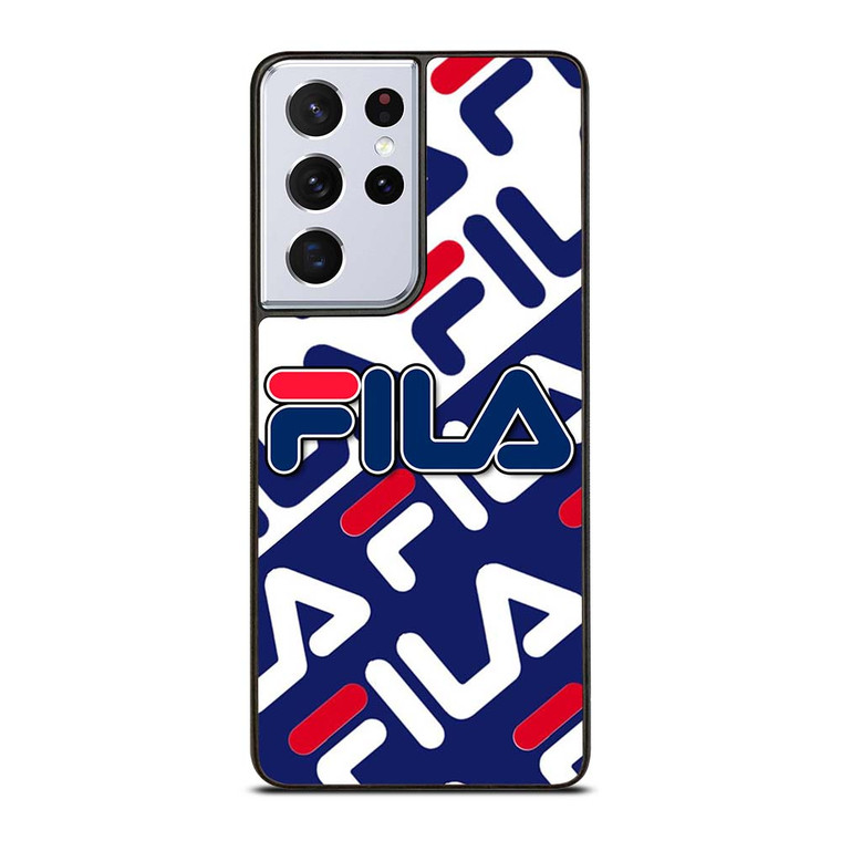FILA SPORT LOGO COLLAGE Samsung Galaxy S21 Ultra Case Cover