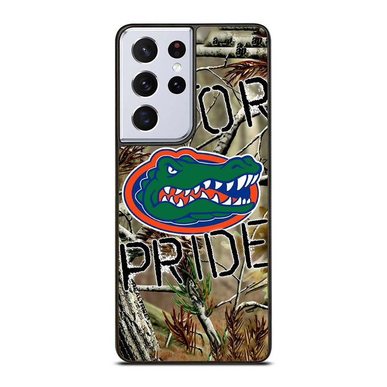 FLORIDA GATORS CAMO Samsung Galaxy S21 Ultra Case Cover