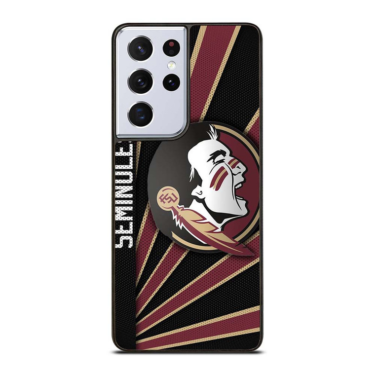FLORIDA STATE FSU NFL LOGO Samsung Galaxy S21 Ultra Case Cover