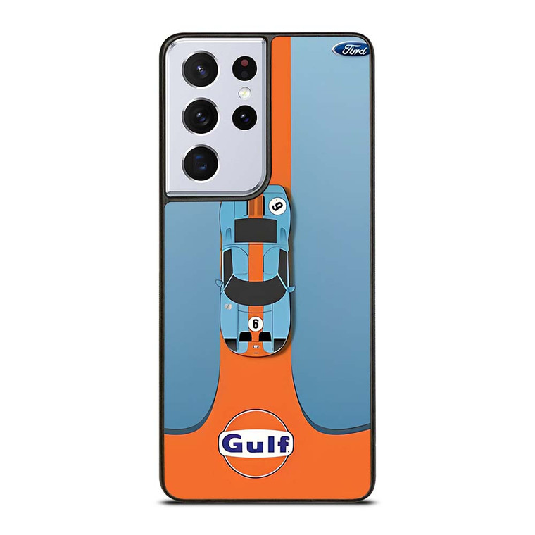 FORD GULF CAR Samsung Galaxy S21 Ultra Case Cover
