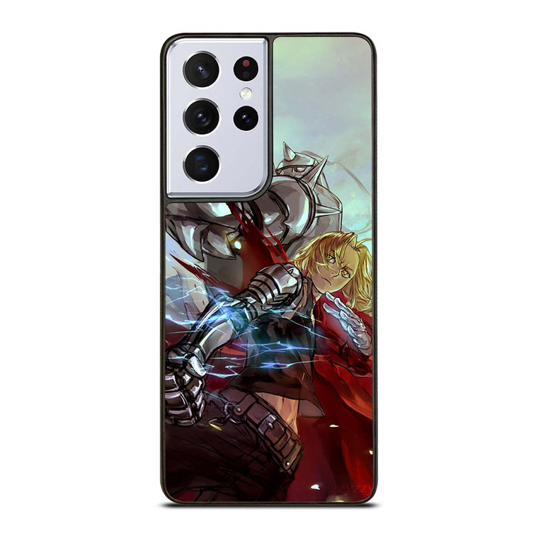 FULLMETAL ALCHEMIST BROTHERHOOD ANIME Samsung Galaxy S21 Ultra Case Cover
