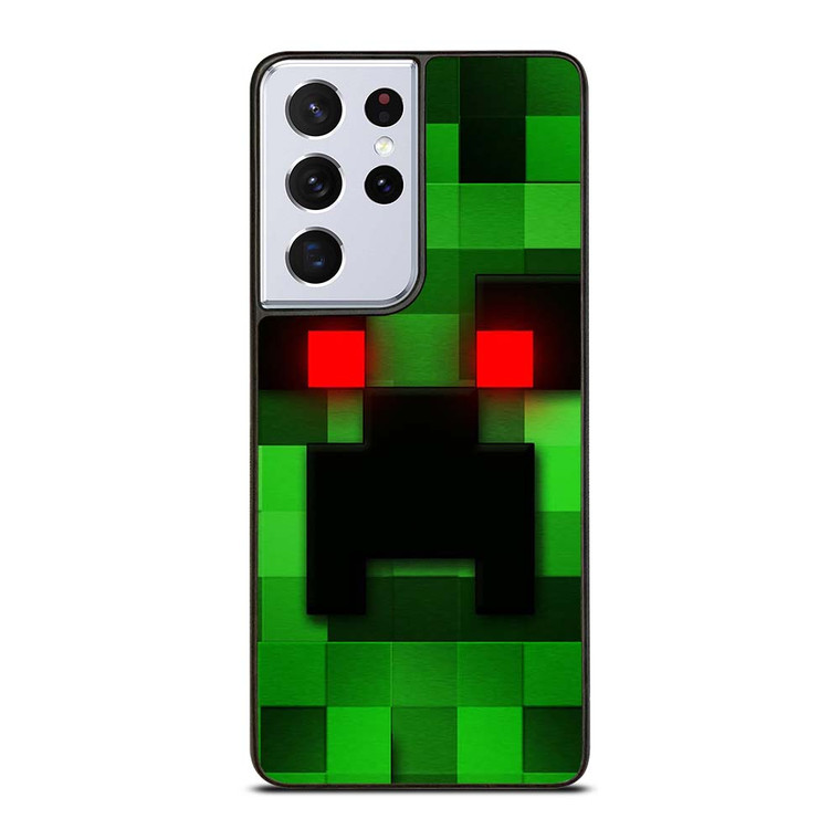 GAME MINECRAFT CREEPER Samsung Galaxy S21 Ultra Case Cover