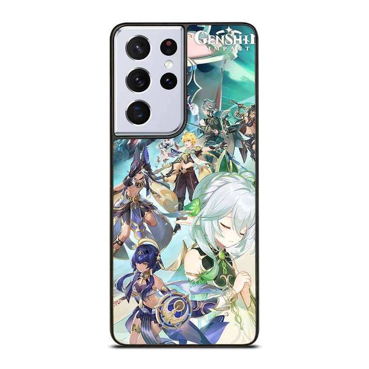 GENSHIN IMPACT MOBILE GAME CHARACTERS Samsung Galaxy S21 Ultra Case Cover