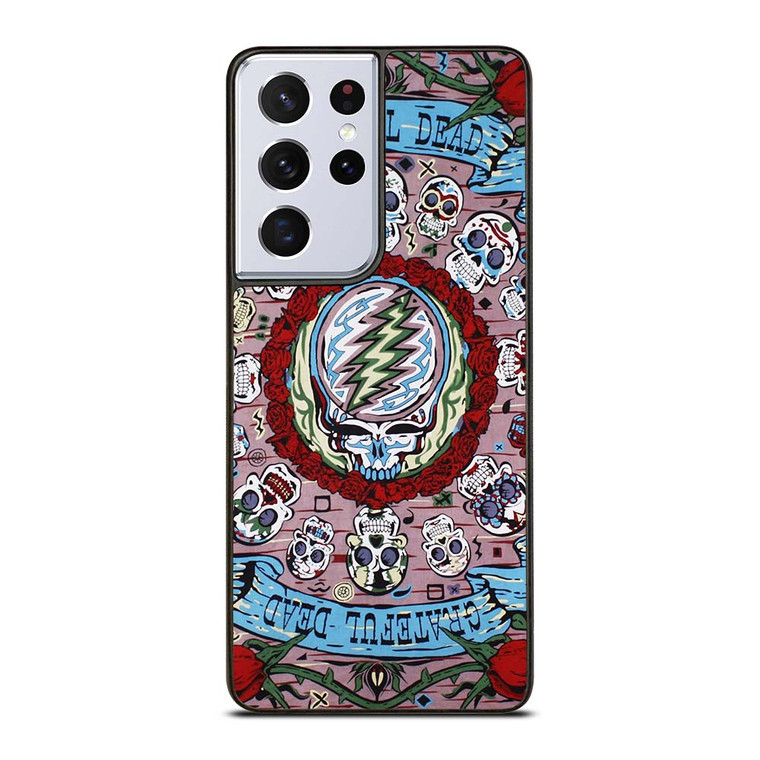 GRATEFUL DEAD SKULL LOGO Samsung Galaxy S21 Ultra Case Cover