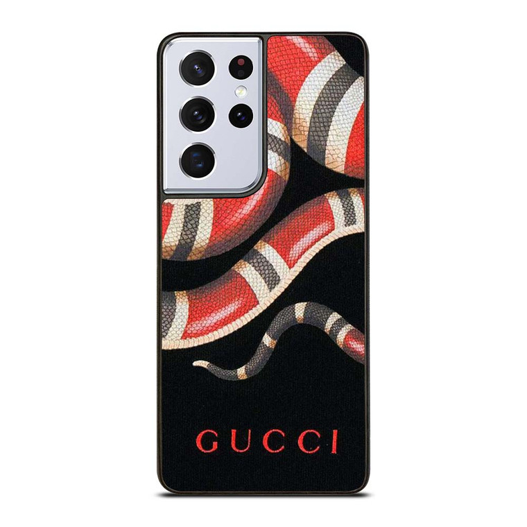 GUCCI SNAKE LEATHER Samsung Galaxy S21 Ultra Case Cover