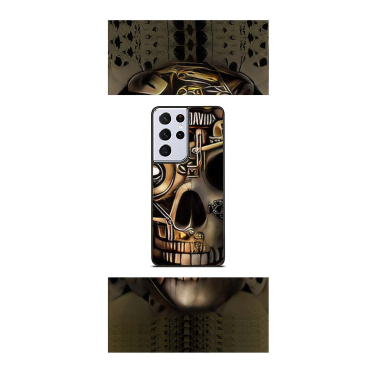 HARLEY DAVIDSON SKULL ROBOT Samsung Galaxy S21 Ultra Case Cover