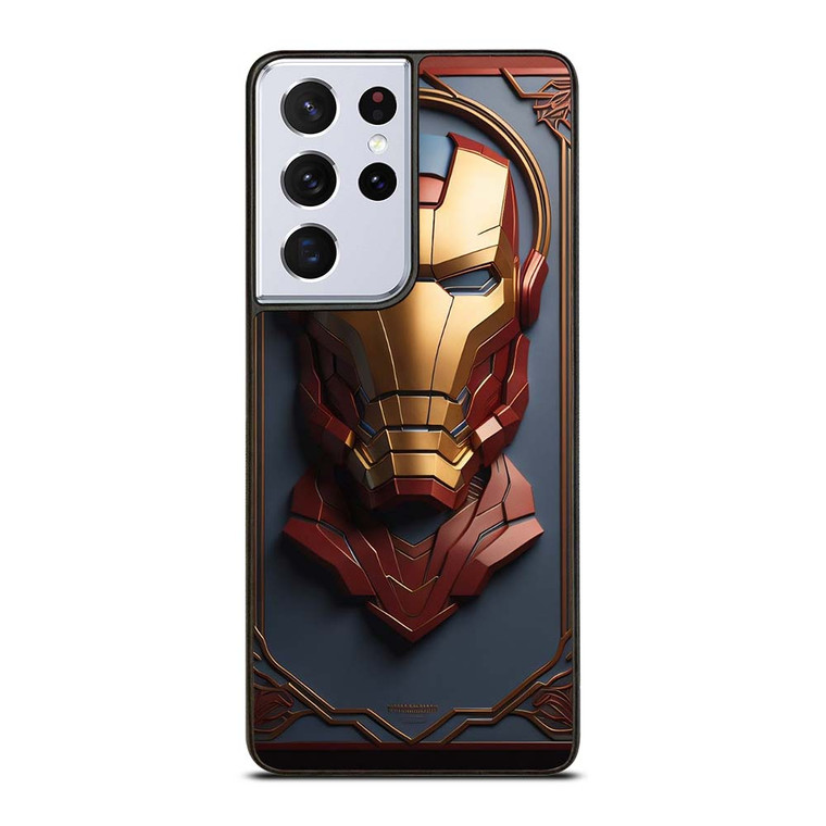 HERO IRON MAN CRAFT FACE Samsung Galaxy S21 Ultra Case Cover