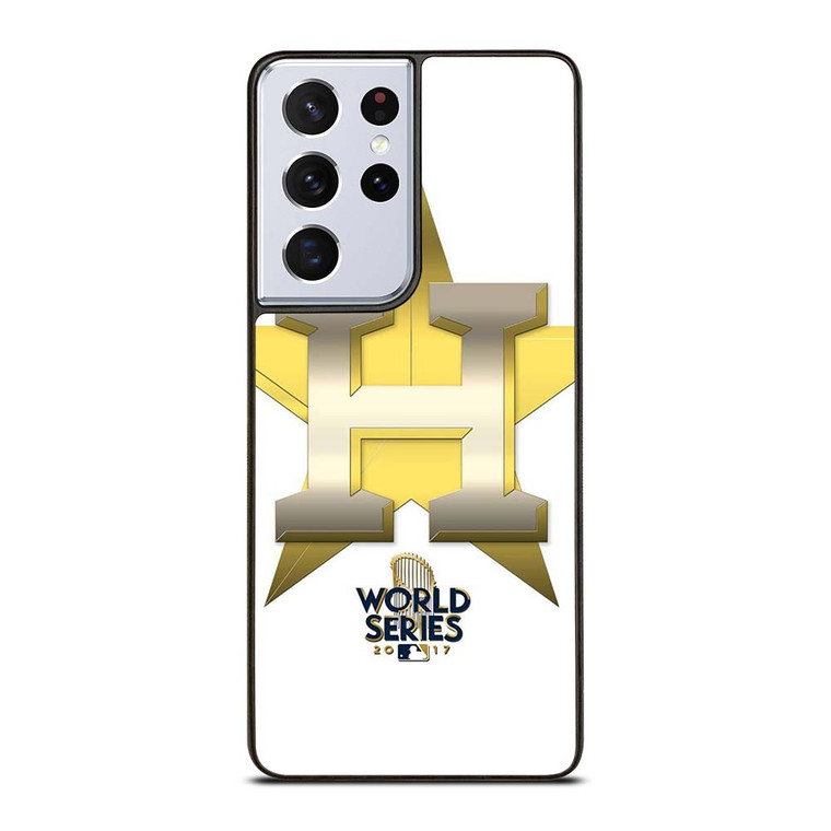 HOUSTON ASTROS WORLD SERIES  Samsung Galaxy S21 Ultra Case Cover