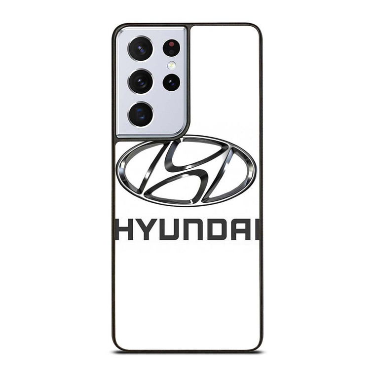 HYUNDAI MOTORS WHITE Samsung Galaxy S21 Ultra Case Cover