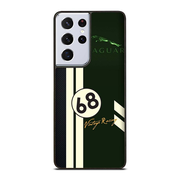 JAGUAR VINTAGE RACING LOGO Samsung Galaxy S21 Ultra Case Cover