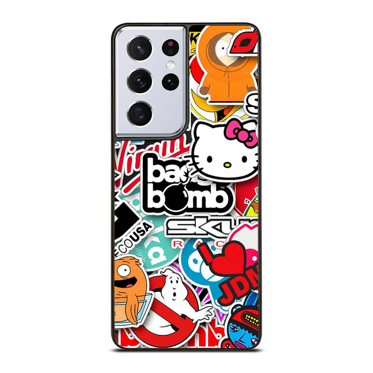 JDM STICKER BOMB  Samsung Galaxy S21 Ultra Case Cover