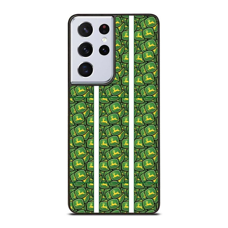 JOHN DEERE WALL COLLAGE GREEN Samsung Galaxy S21 Ultra Case Cover