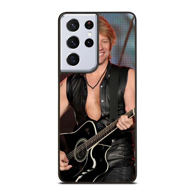 JON BON JOVI GUITAR Samsung Galaxy S21 Ultra Case Cover JON BON JOVI GUITAR Samsung Galaxy S21 Ultra Case Cover