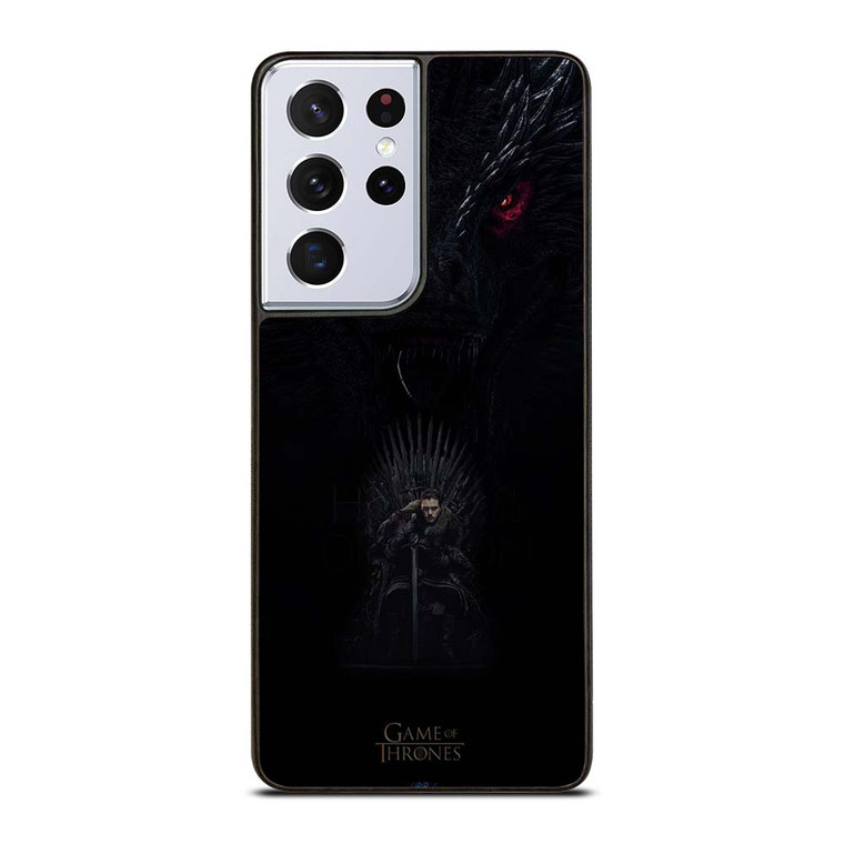 JON SNOW WOLF NIGHT Samsung Galaxy S21 Ultra Case Cover