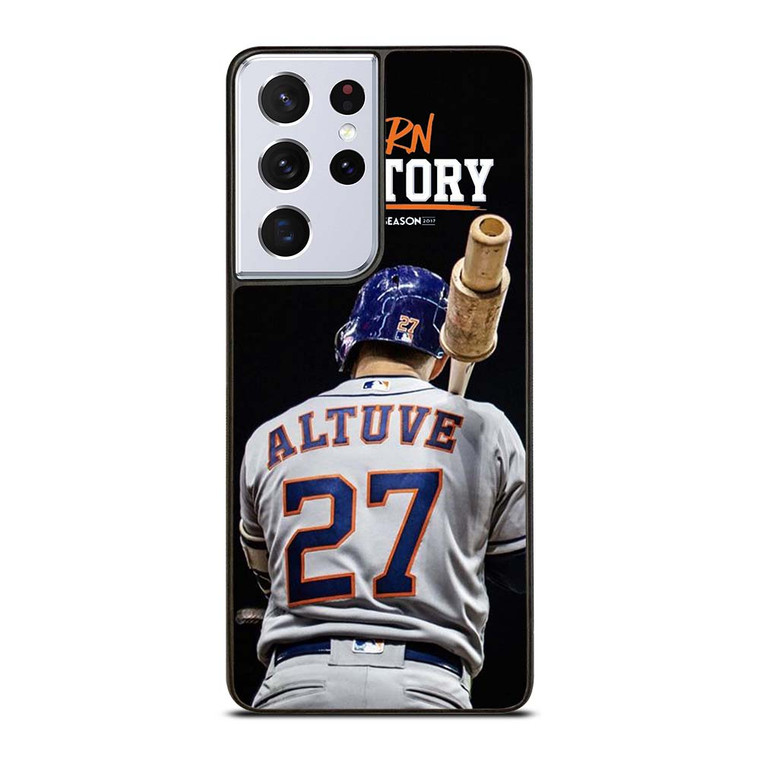 JOSE ALTUVE 27 HOUSTON ASTROS Samsung Galaxy S21 Ultra Case Cover