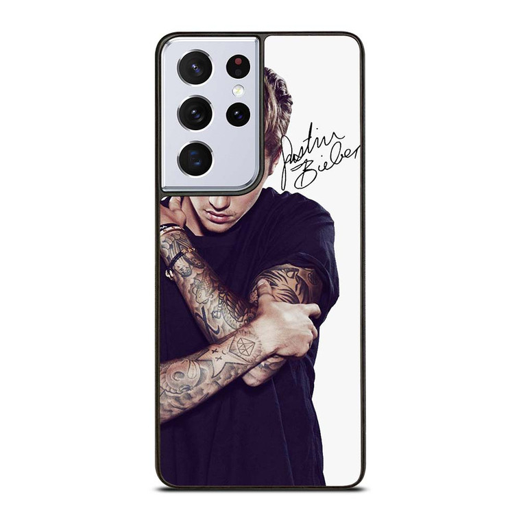 JUSTIN BIEBER SIGNATURE Samsung Galaxy S21 Ultra Case Cover