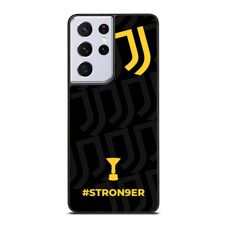 JUVENTUS FC CHAMPIONS STRONGER Samsung Galaxy S21 Ultra Case Cover