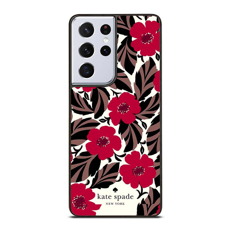 KATE SPADE FLOWER RED Samsung Galaxy S21 Ultra Case Cover