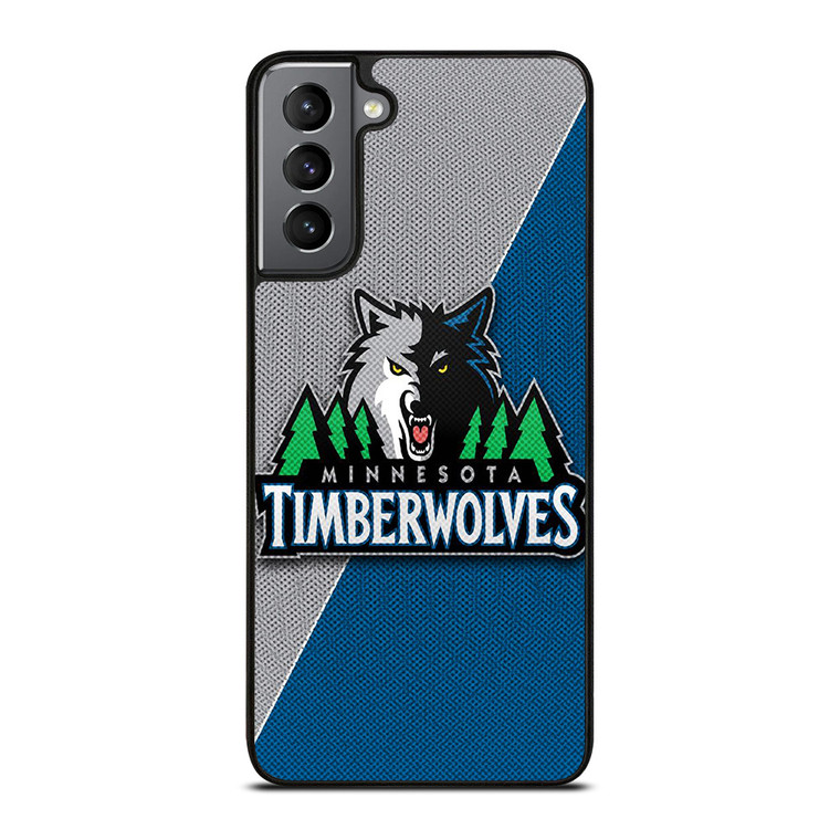 MINNESOTA TIMBERWOLVES NBA BASKETBALL LOGO Samsung Galaxy S21 Plus Case Cover