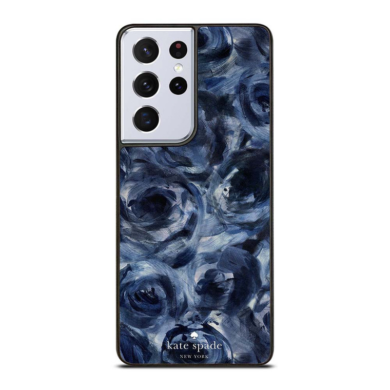 KATE SPADE NEW YORK ABSTRACT BLUE Samsung Galaxy S21 Ultra Case Cover KATE SPADE NEW YORK ABSTRACT BLUE Samsung Galaxy S21 Ultra Case Cover