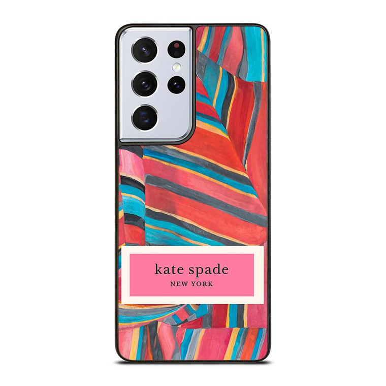 KATE SPADE STRIPE ICON Samsung Galaxy S21 Ultra Case Cover
