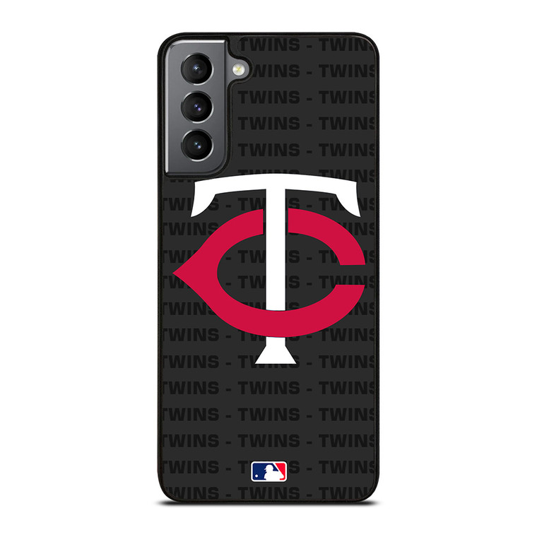 MINNESOTA TWINS BASEBALL BLACK Samsung Galaxy S21 Plus Case Cover
