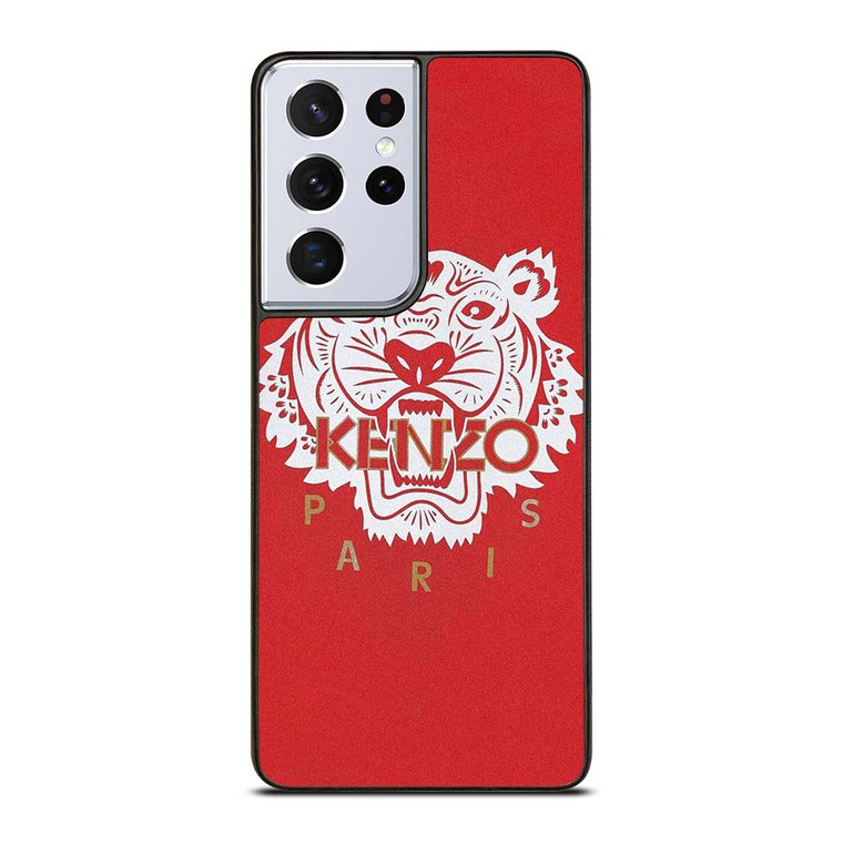 KENZO PARIS TIGER RED Samsung Galaxy S21 Ultra Case Cover