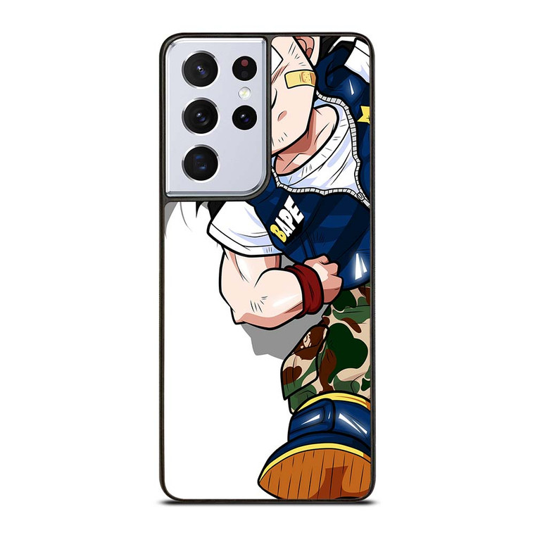 KIDS GOHAN BAPE SUPREME Samsung Galaxy S21 Ultra Case Cover KIDS GOHAN BAPE SUPREME Samsung Galaxy S21 Ultra Case Cover