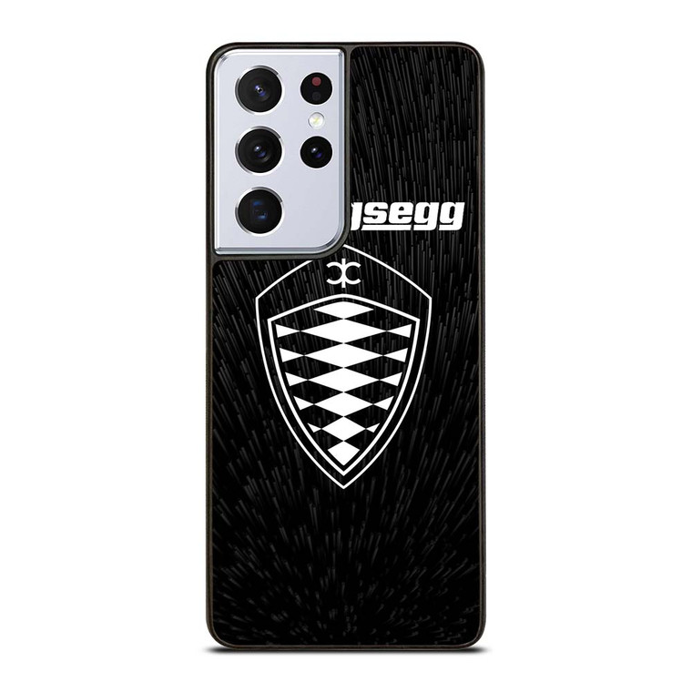KOENIGSEGG LOGO BLACK PATTERN Samsung Galaxy S21 Ultra Case Cover KOENIGSEGG LOGO BLACK PATTERN Samsung Galaxy S21 Ultra Case Cover