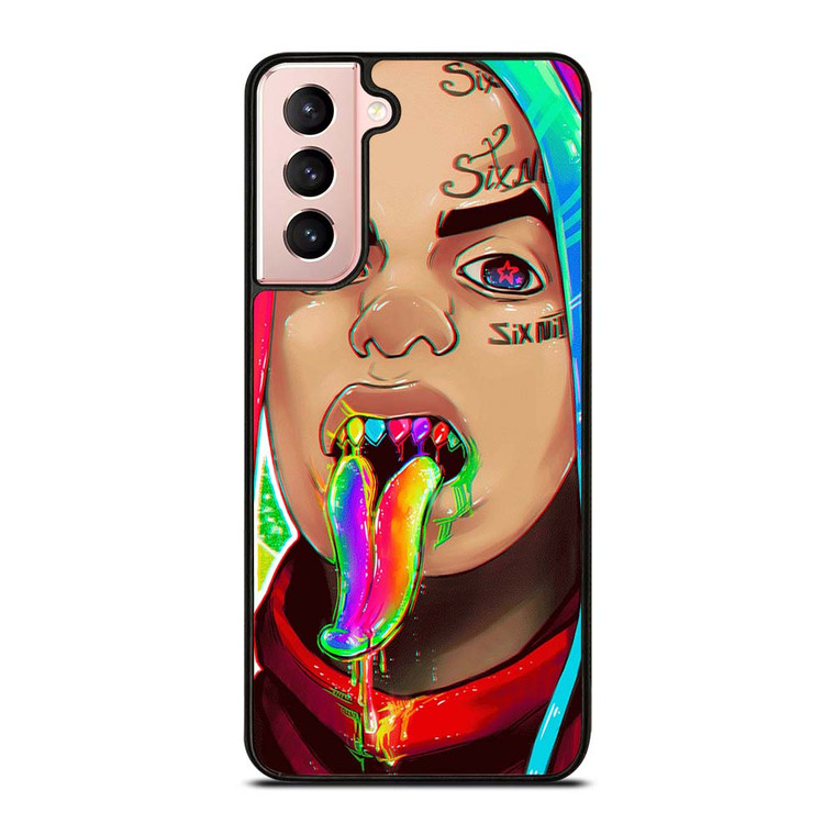 6IX9INE SIX NINE FACE Samsung Galaxy S21 Case Cover