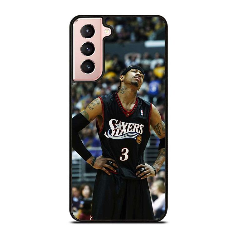 ALLEN IVERSON SIXERS NBA Samsung Galaxy S21 Case Cover