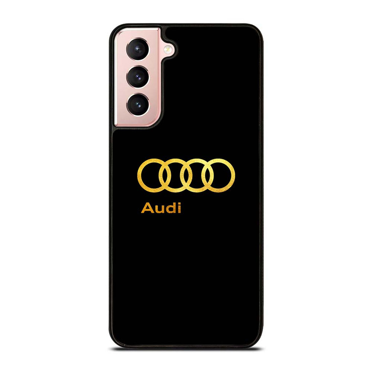 AUDI CAR GOLD LOGO Samsung Galaxy S21 Case Cover