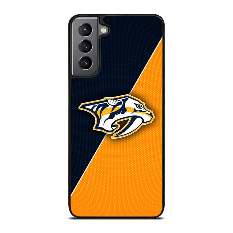 NASHVILLE PREDATORS NHL HOCEKY LOGO Samsung Galaxy S21 Plus Case Cover