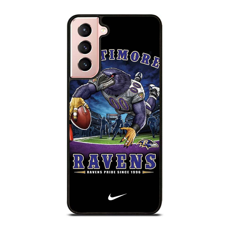 BALTIMORE RAVENS NFL ART Samsung Galaxy S21 Case Cover