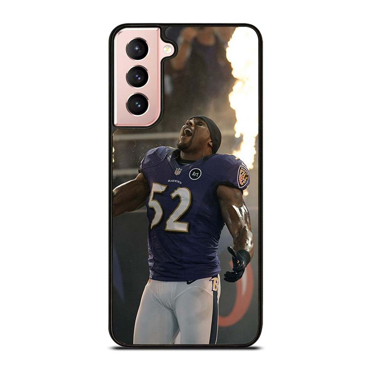 BALTIMORE RAVENS RAY LEWIS NFL Samsung Galaxy S21 Case Cover