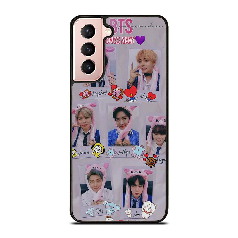 BANGTAN BOYS FACE BTS Samsung Galaxy S21 Case Cover