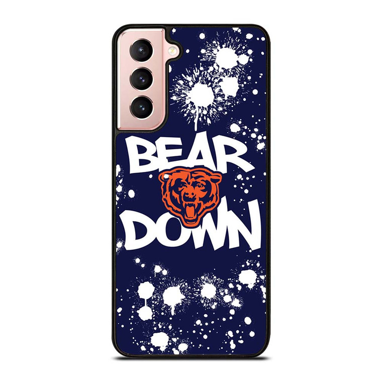 BEAR DOWN CHICAGO BEARS 2 Samsung Galaxy S21 Case Cover BEAR DOWN CHICAGO BEARS 2 Samsung Galaxy S21 Case Cover