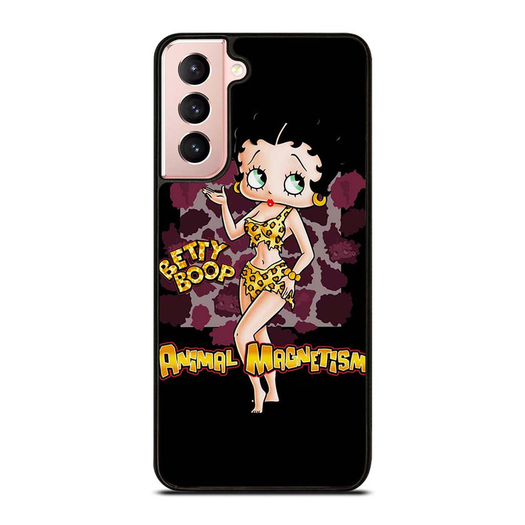 BETTY BOOP LEOPARD Samsung Galaxy S21 Case Cover