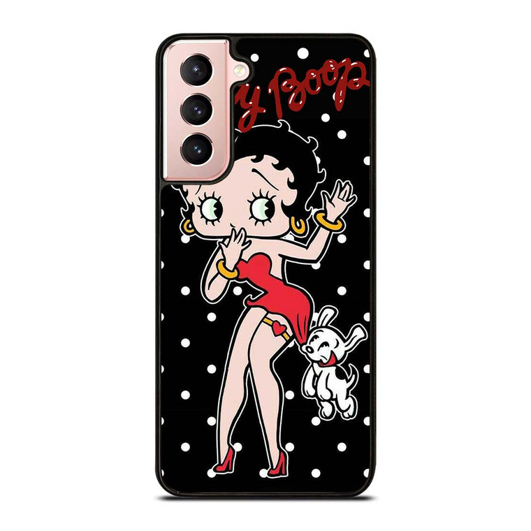 BETTY BOOP POLKA DOT CARTOON  Samsung Galaxy S21 Case Cover
