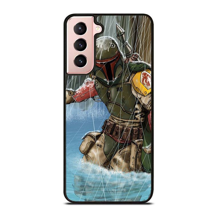 BOBA FETT STAR WARS CARTOON Samsung Galaxy S21 Case Cover