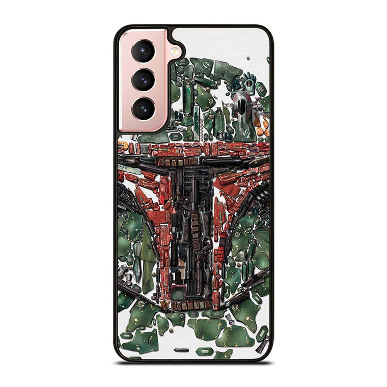 BOBA FETT STAR WARS MOZAIC Samsung Galaxy S21 Case Cover BOBA FETT STAR WARS MOZAIC Samsung Galaxy S21 Case Cover