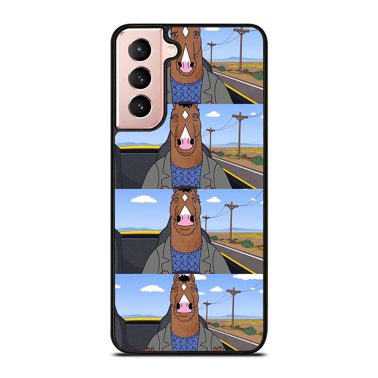 BOJACK HORSEMAN FACE COLLAGE Samsung Galaxy S21 Case Cover