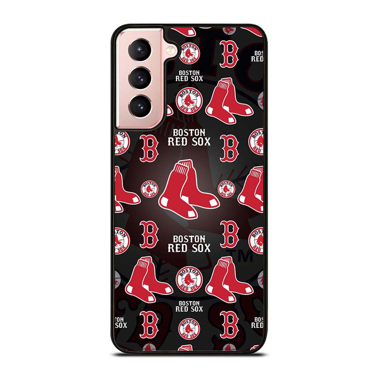 BOSTON RED SOX MLB COLLAGE Samsung Galaxy S21 Case Cover