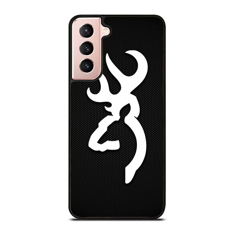 BROWNING ARMS METAL LOGO Samsung Galaxy S21 Case Cover