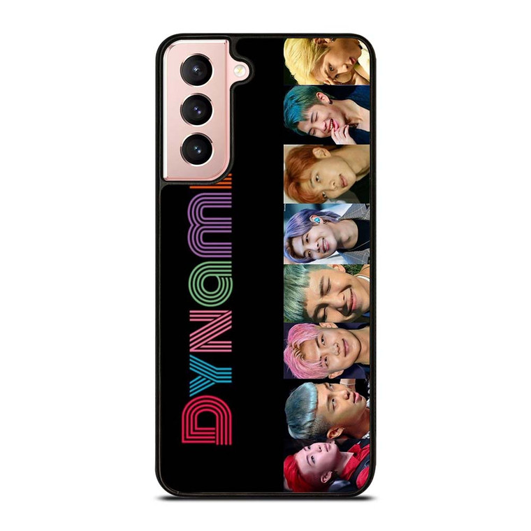 BTS DYNAMITE MEMBER COLLAGE Samsung Galaxy S21 Case Cover